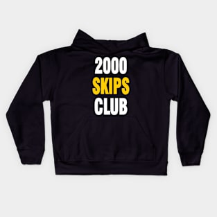 2000 skips club Kids Hoodie